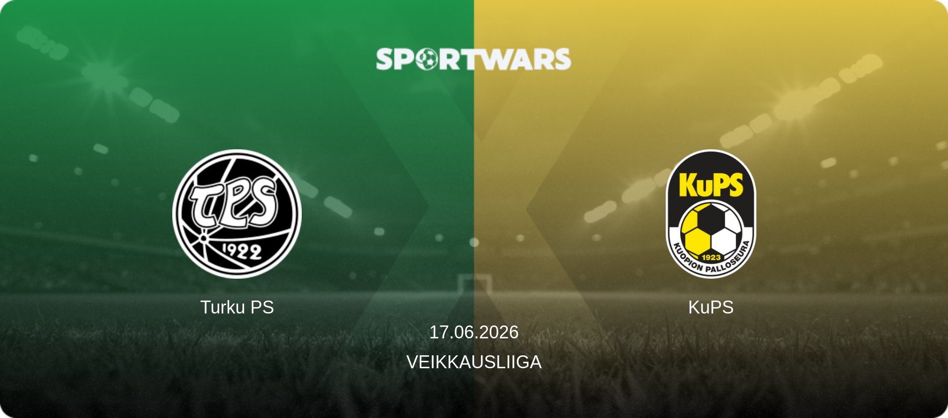 Turku PS — KuPS, 17.06.2026 — Veikkausliiga (match preview)