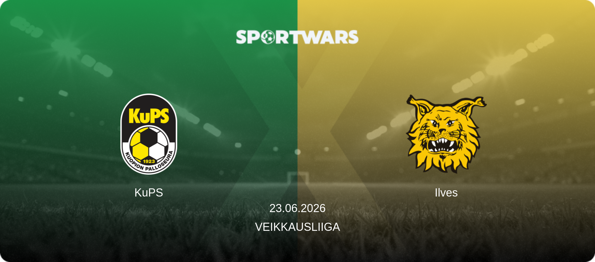 KuPS — Ilves, 23.06.2026 — Veikkausliiga (match preview)