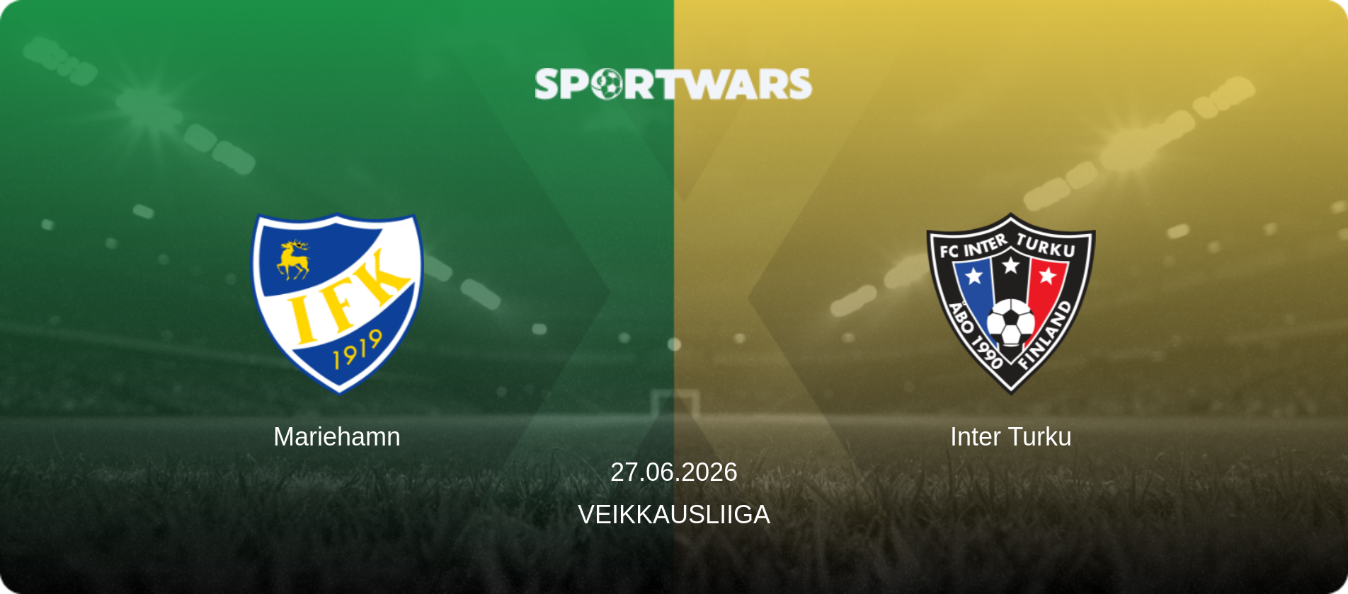 Mariehamn — Inter Turku, 27.06.2026 — Veikkausliiga (match preview)