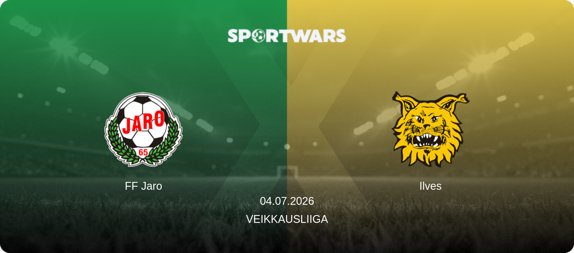 FF Jaro — Ilves, 04.07.2026 — Veikkausliiga (match preview)