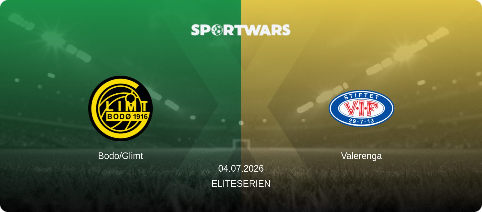 Bodo/Glimt — Valerenga, 04.07.2026 — Eliteserien (match preview)