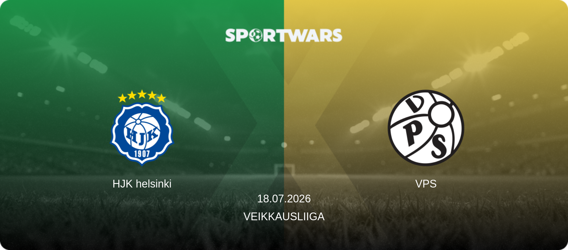 HJK helsinki — VPS, 18.07.2026 — Veikkausliiga (match preview)