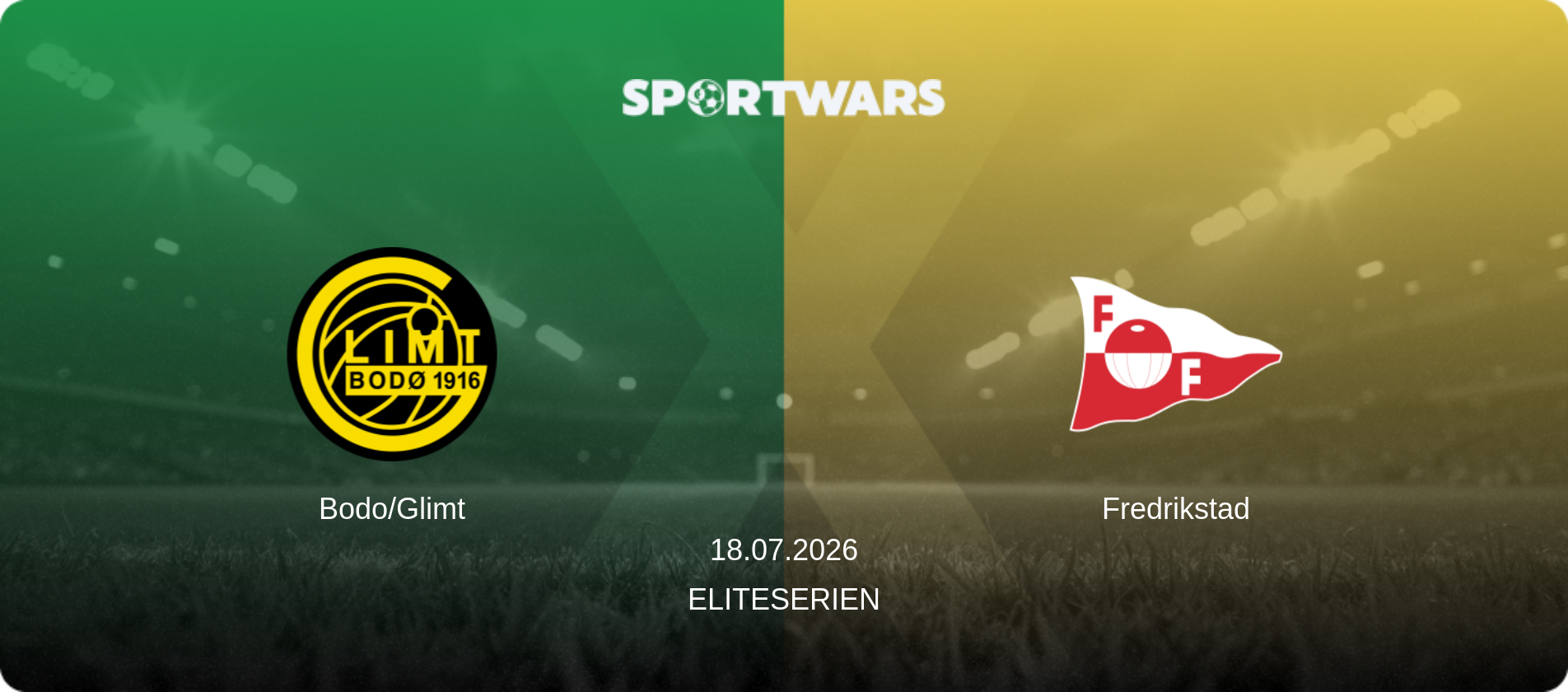 Bodo/Glimt — Fredrikstad, 18.07.2026 — Eliteserien (match preview)