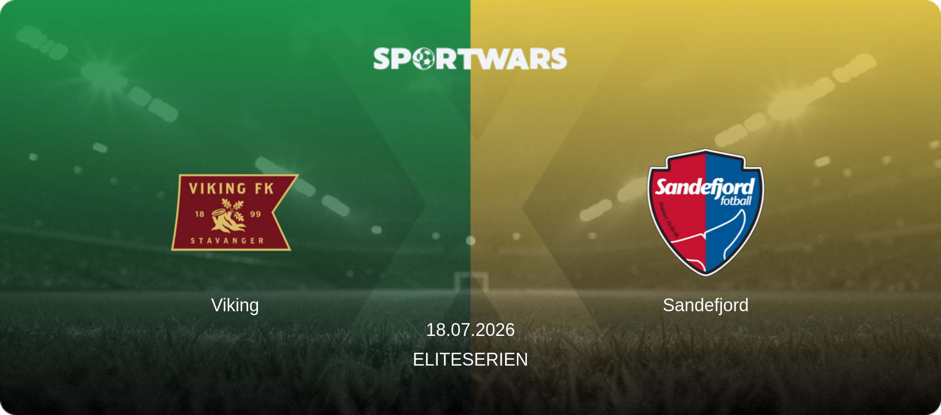 Viking — Sandefjord, 18.07.2026 — Eliteserien (match preview)