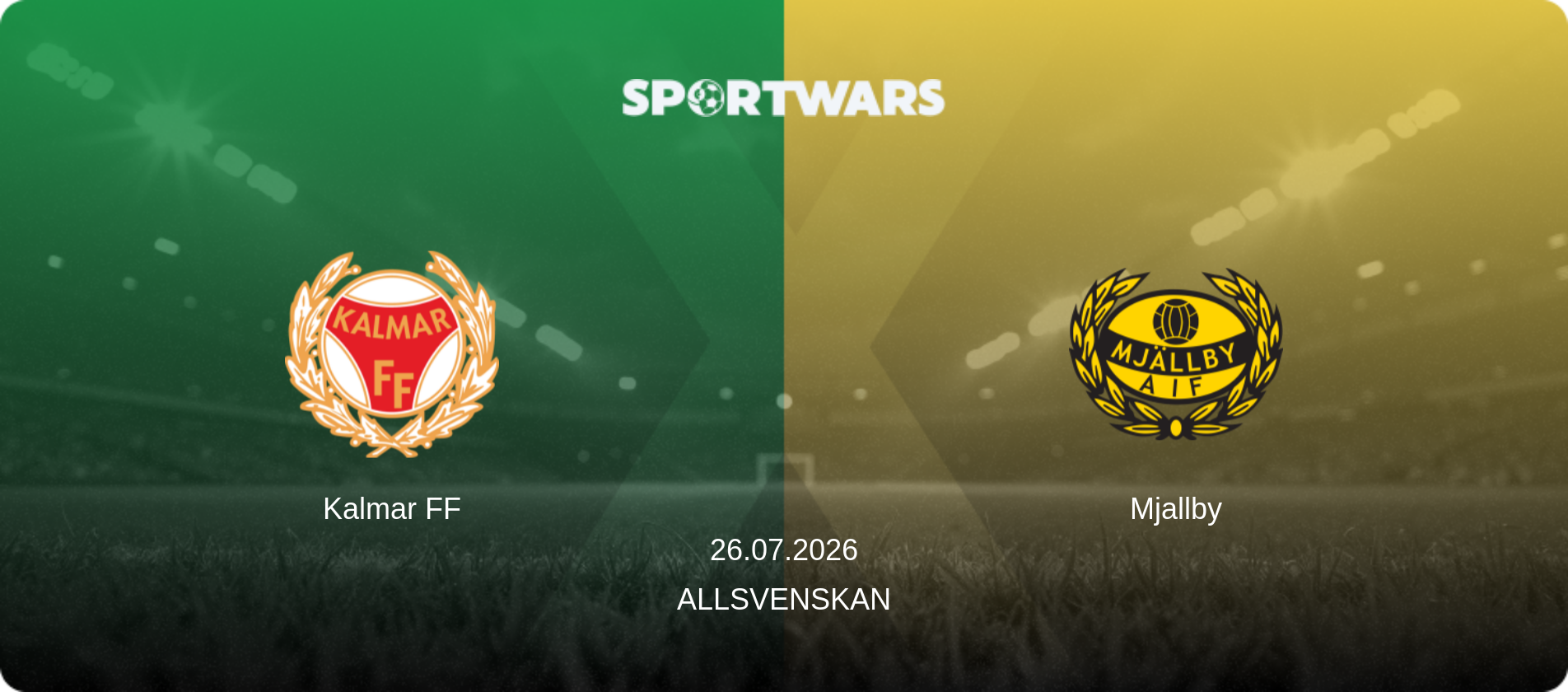 Kalmar FF — Mjallby, 26.07.2026 — Allsvenskan (match preview)