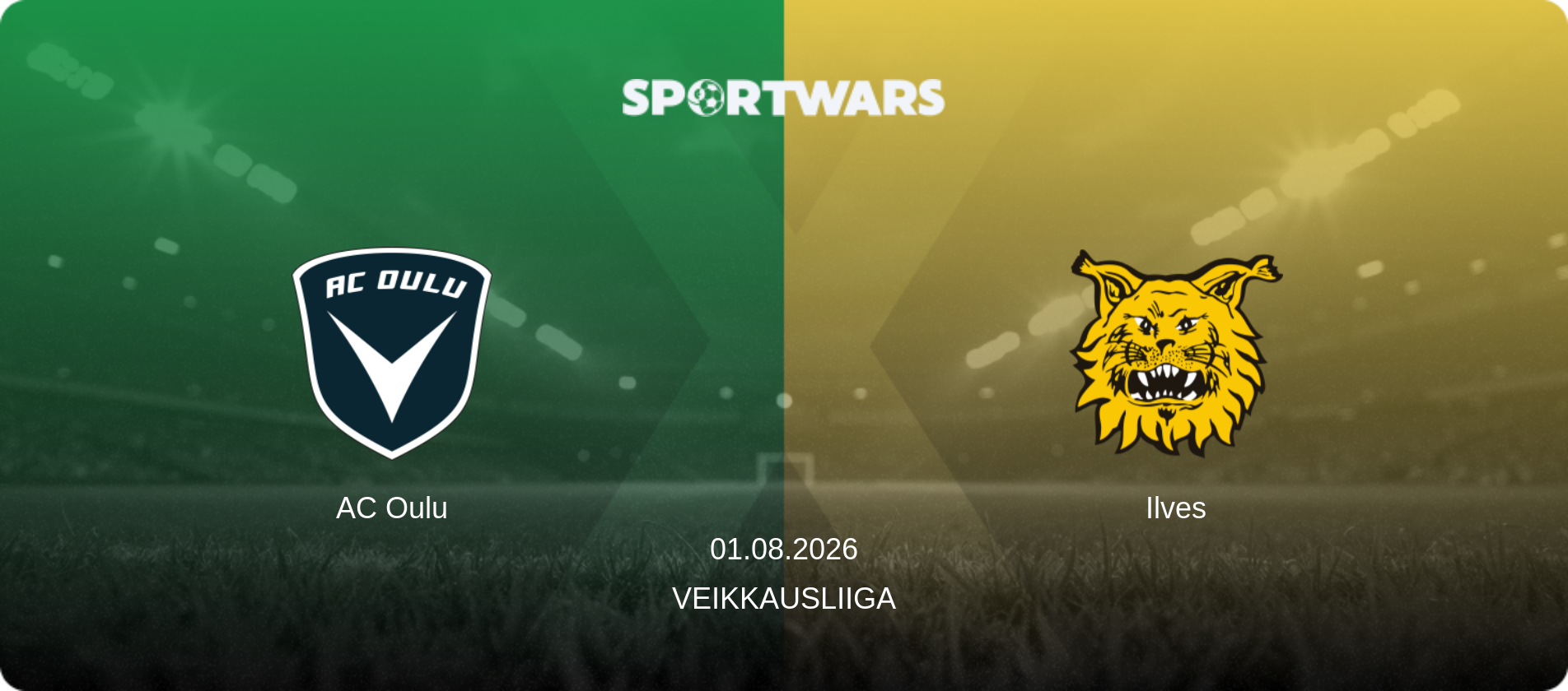 AC Oulu — Ilves, 01.08.2026 — Veikkausliiga (match preview)