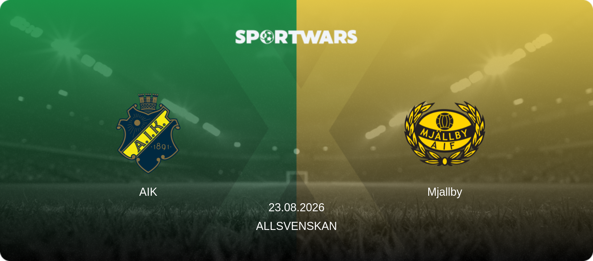 AIK — Mjallby, 23.08.2026 — Allsvenskan (match preview)