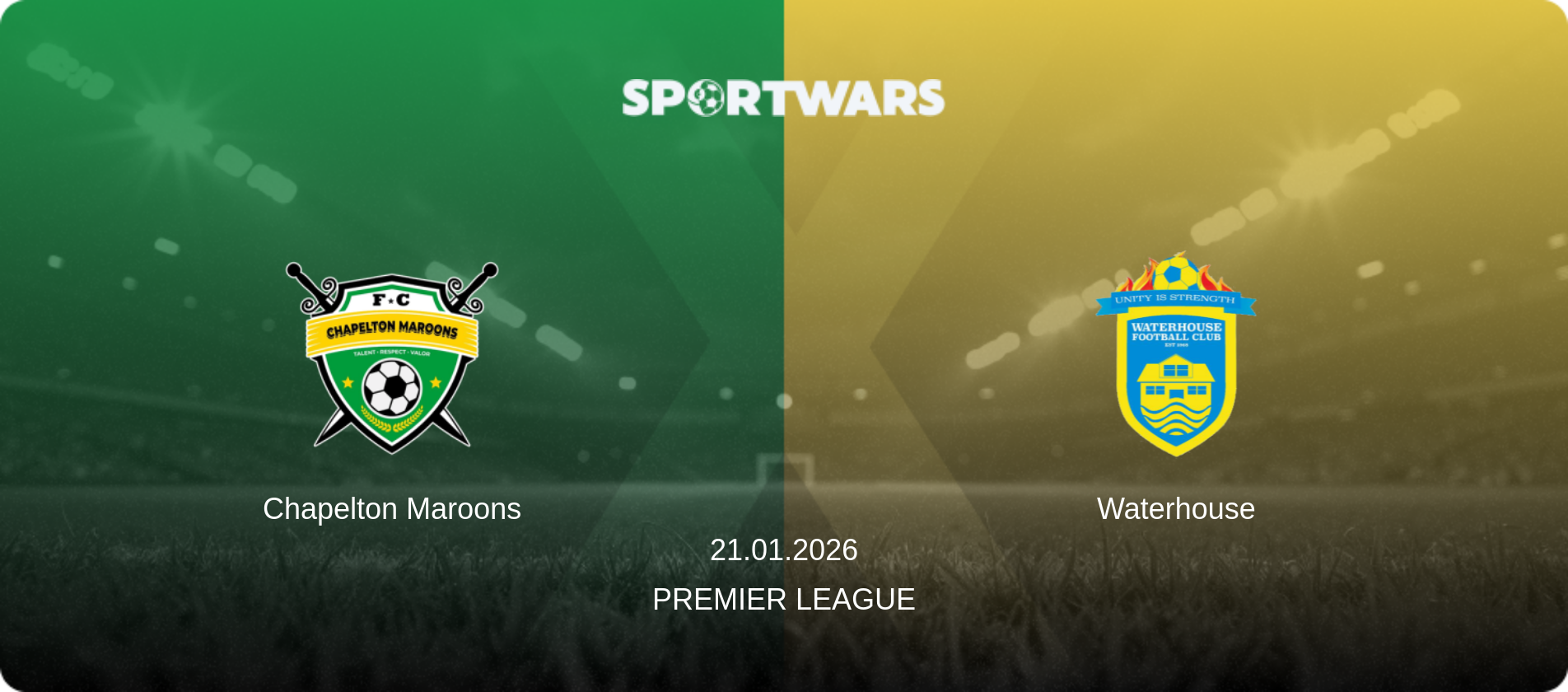 Chapelton Maroons — Waterhouse, 21.01.2026 — Premier League (match preview)