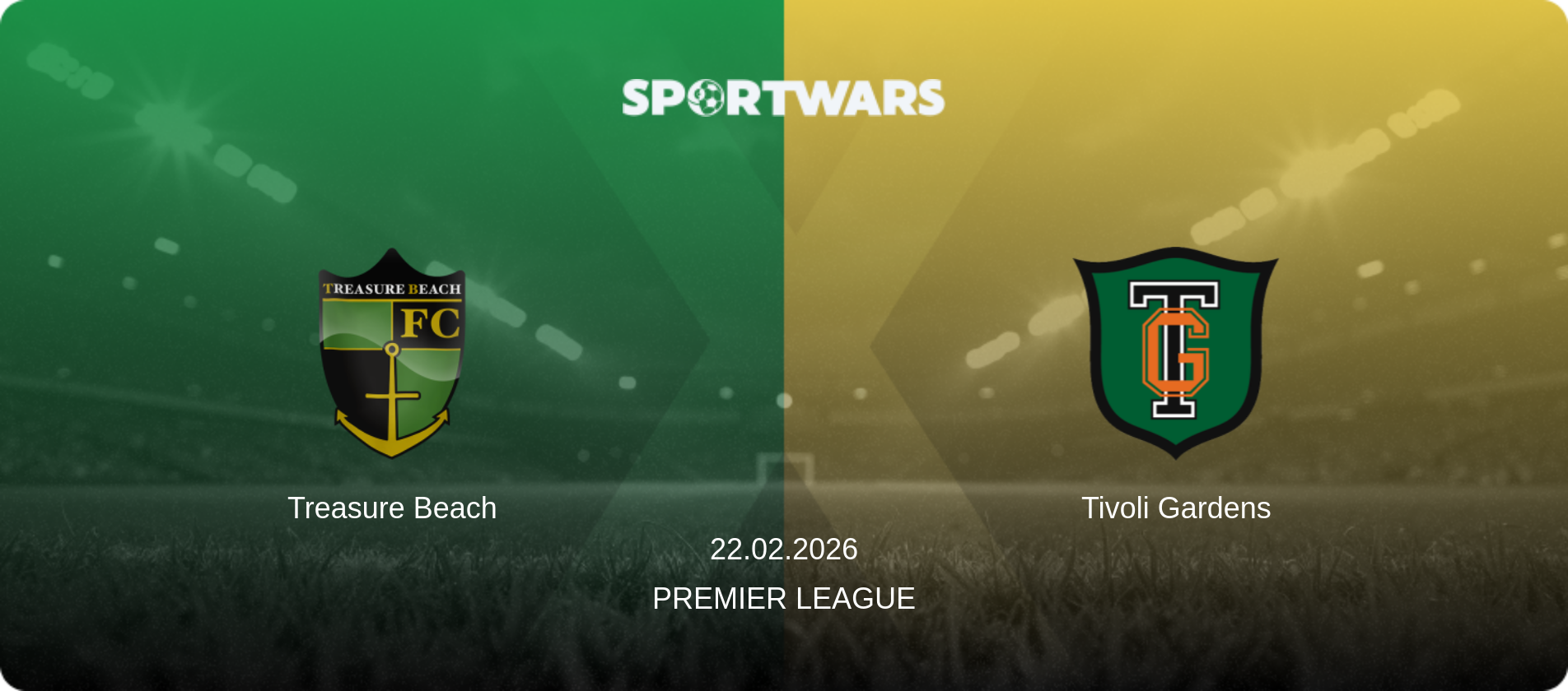 Treasure Beach — Tivoli Gardens, 22.02.2026 — Premier League (match preview)