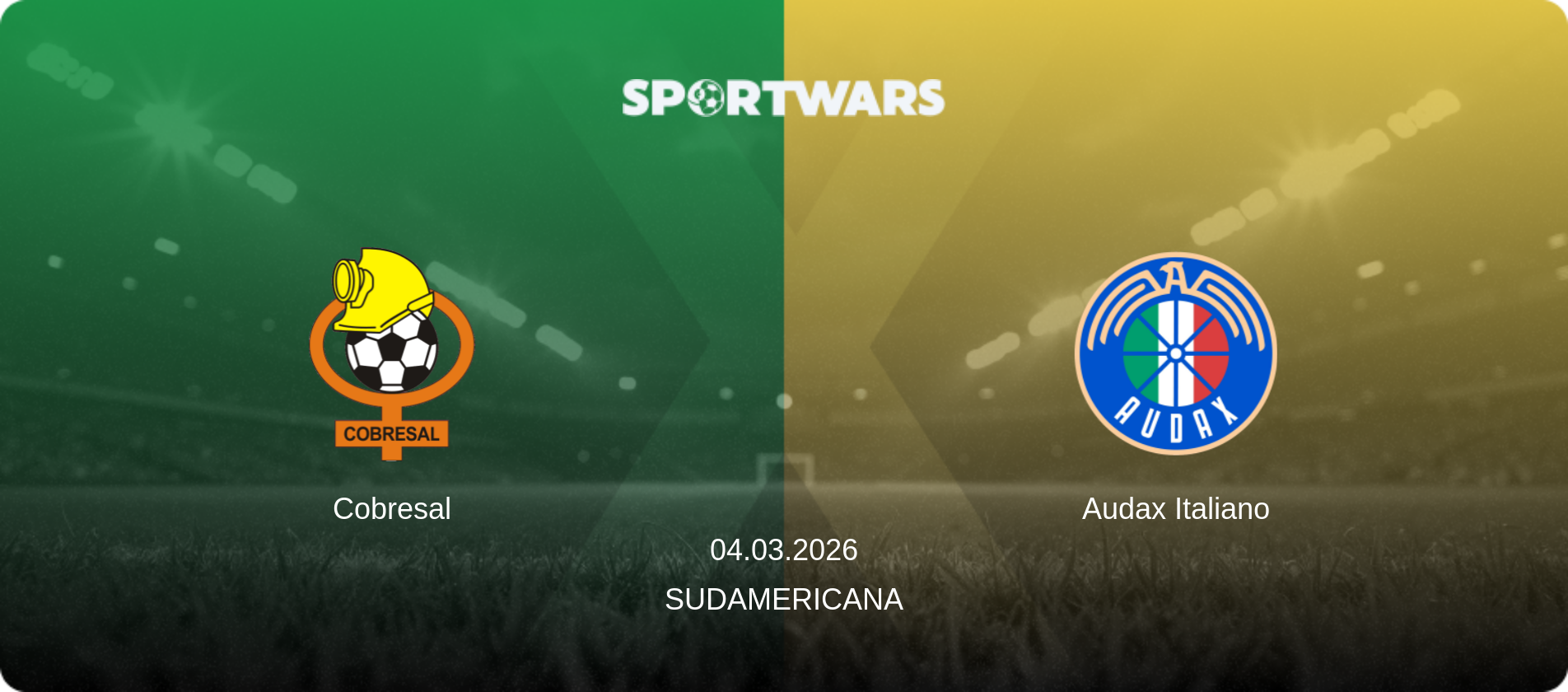 Cobresal — Audax Italiano, 04.03.2026 — Sudamericana (match preview)