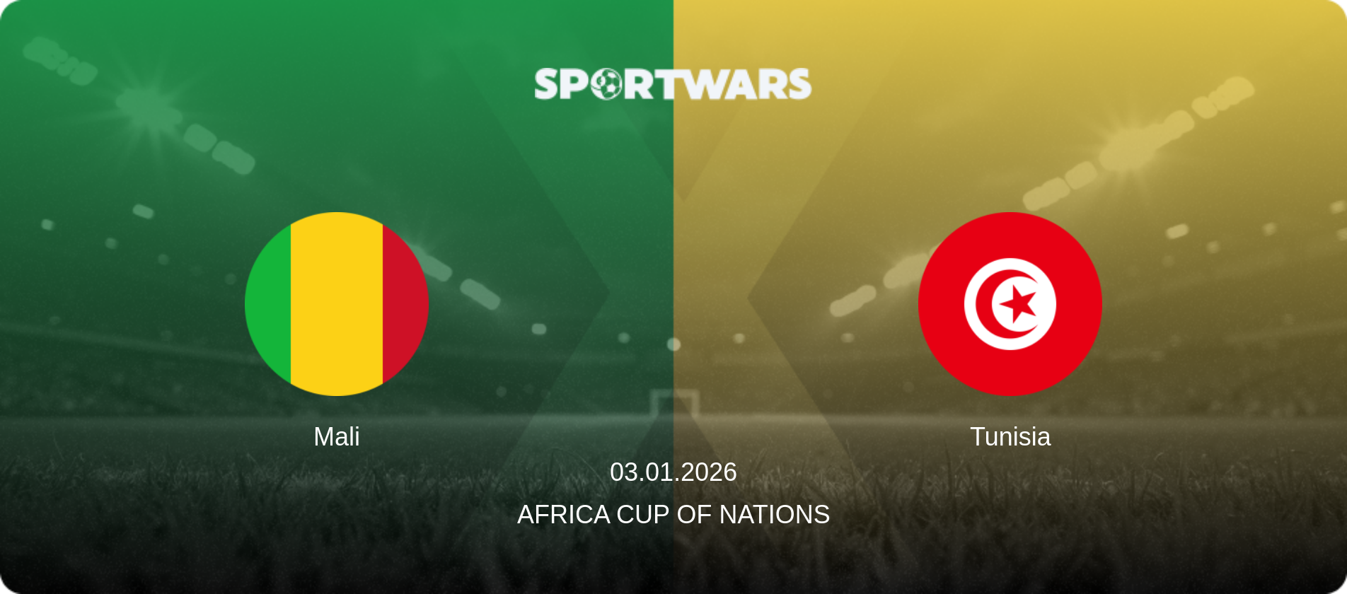Mali — Tunisia, 03.01.2026 — Africa Cup of Nations (match preview)