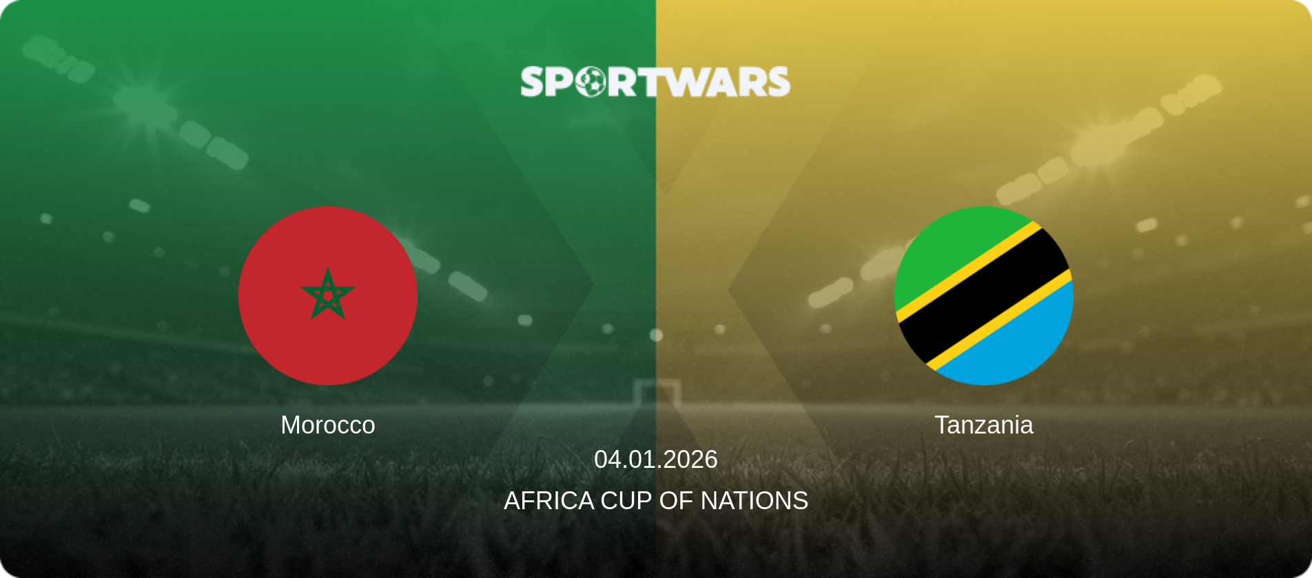 Morocco — Tanzania, 04.01.2026 — Africa Cup of Nations (match preview)