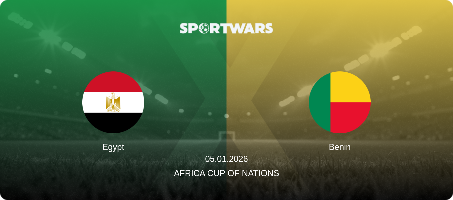 Egypt — Benin, 05.01.2026 — Africa Cup of Nations (match preview)