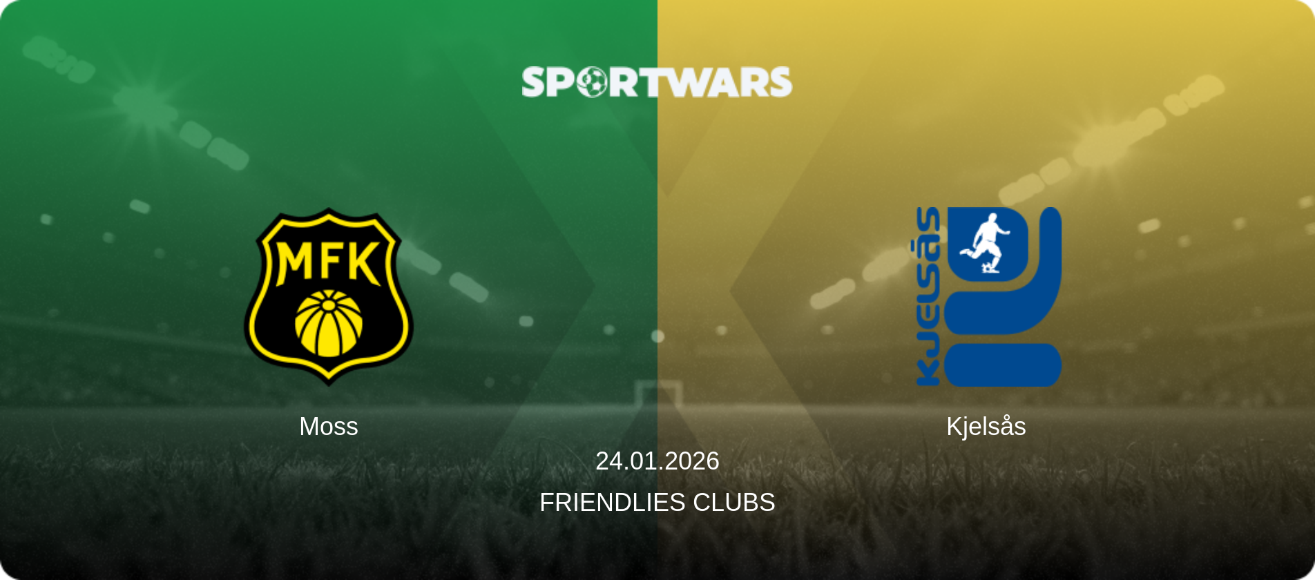 Moss — Kjelsås, 24.01.2026 — Friendlies Clubs (match preview)