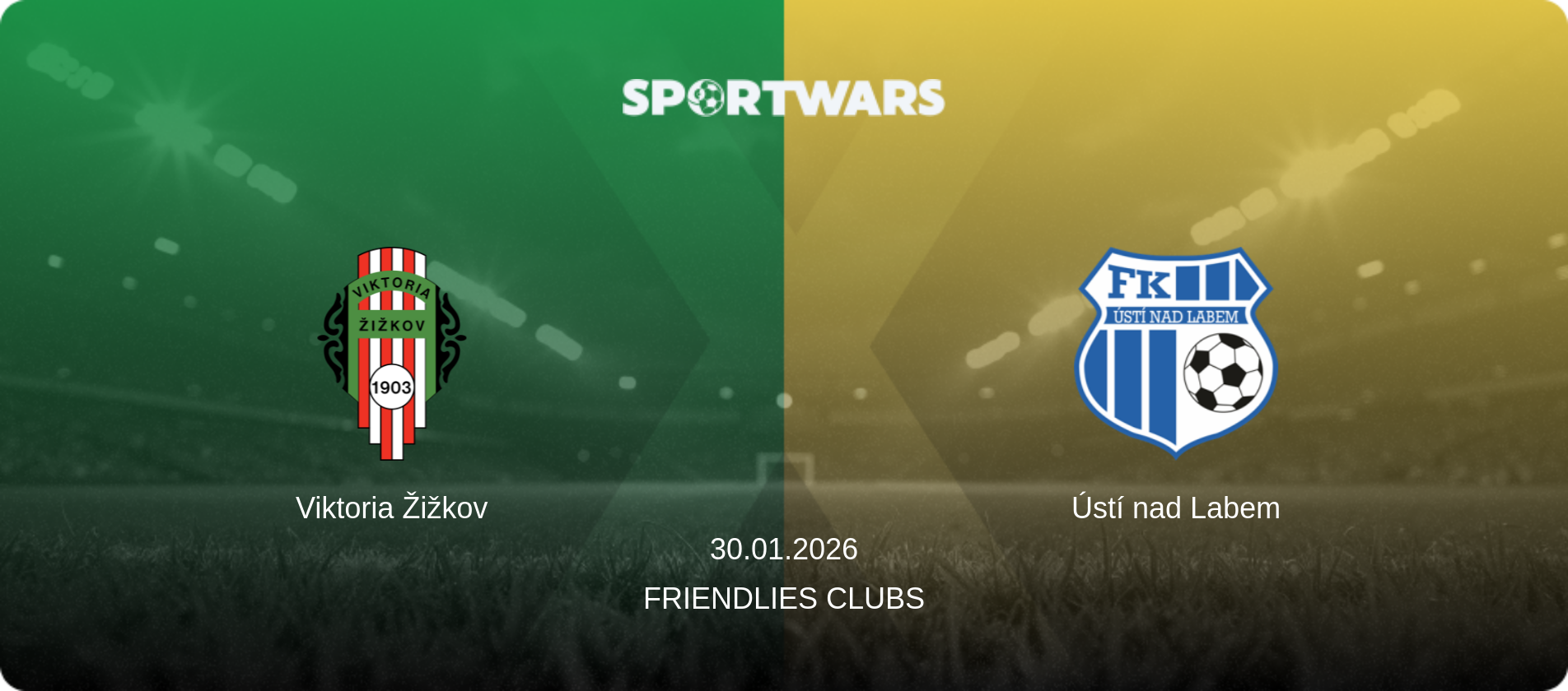 Viktoria Žižkov — Ústí nad Labem, 30.01.2026 — Friendlies Clubs (match preview)