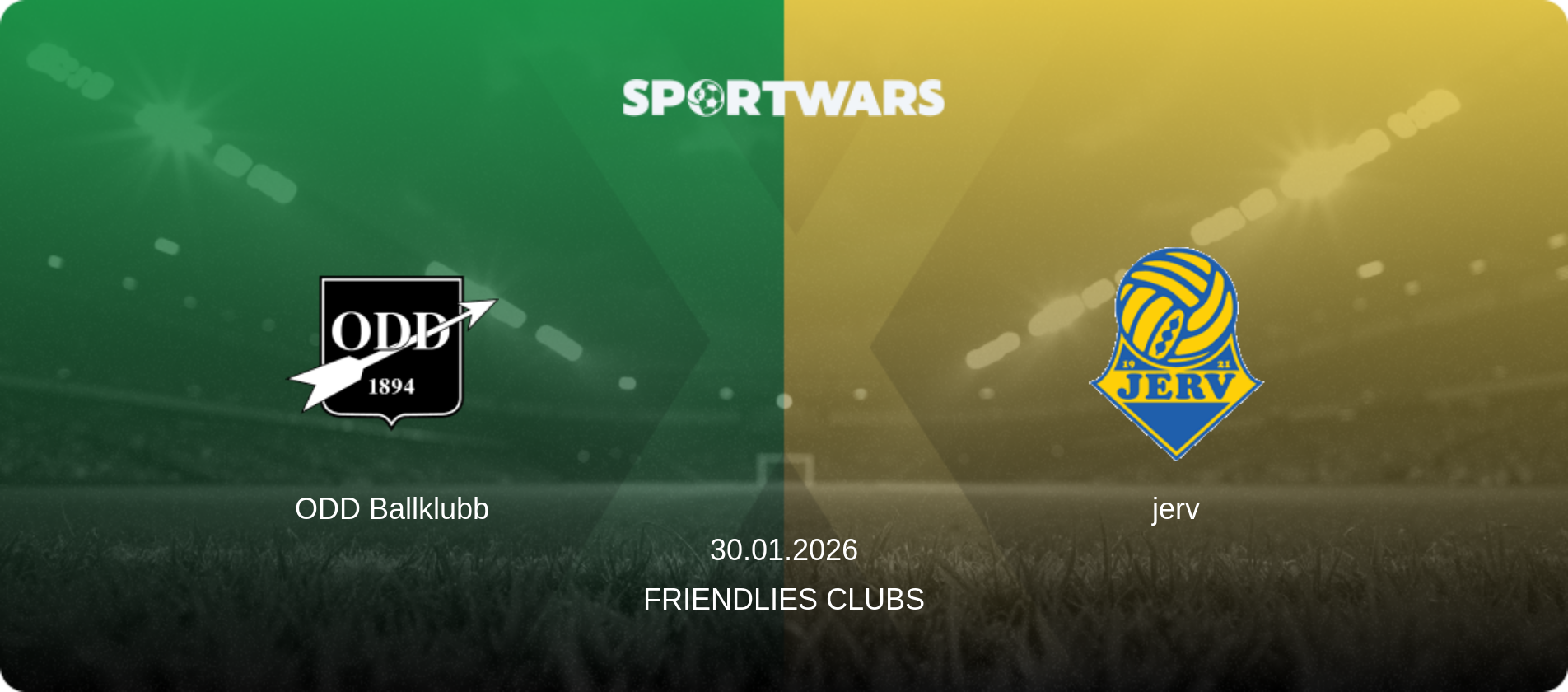 ODD Ballklubb — jerv, 30.01.2026 — Friendlies Clubs (match preview)