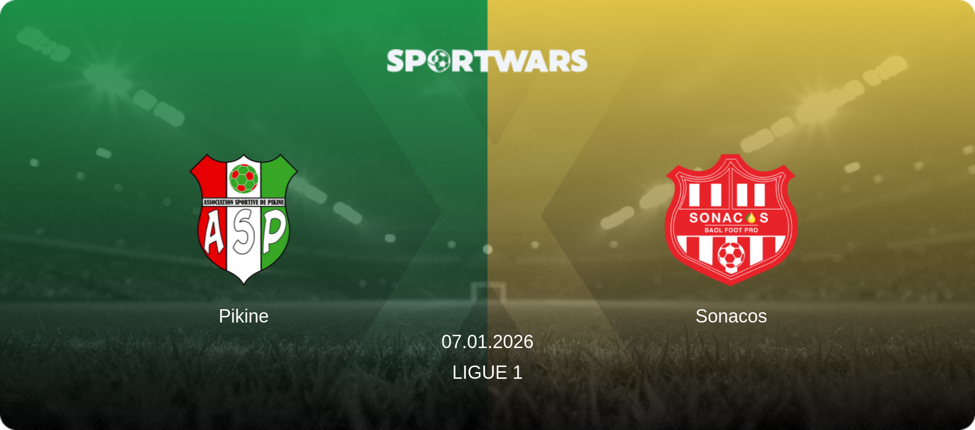 Pikine — Sonacos, 07.01.2026 — Ligue 1 (match preview)
