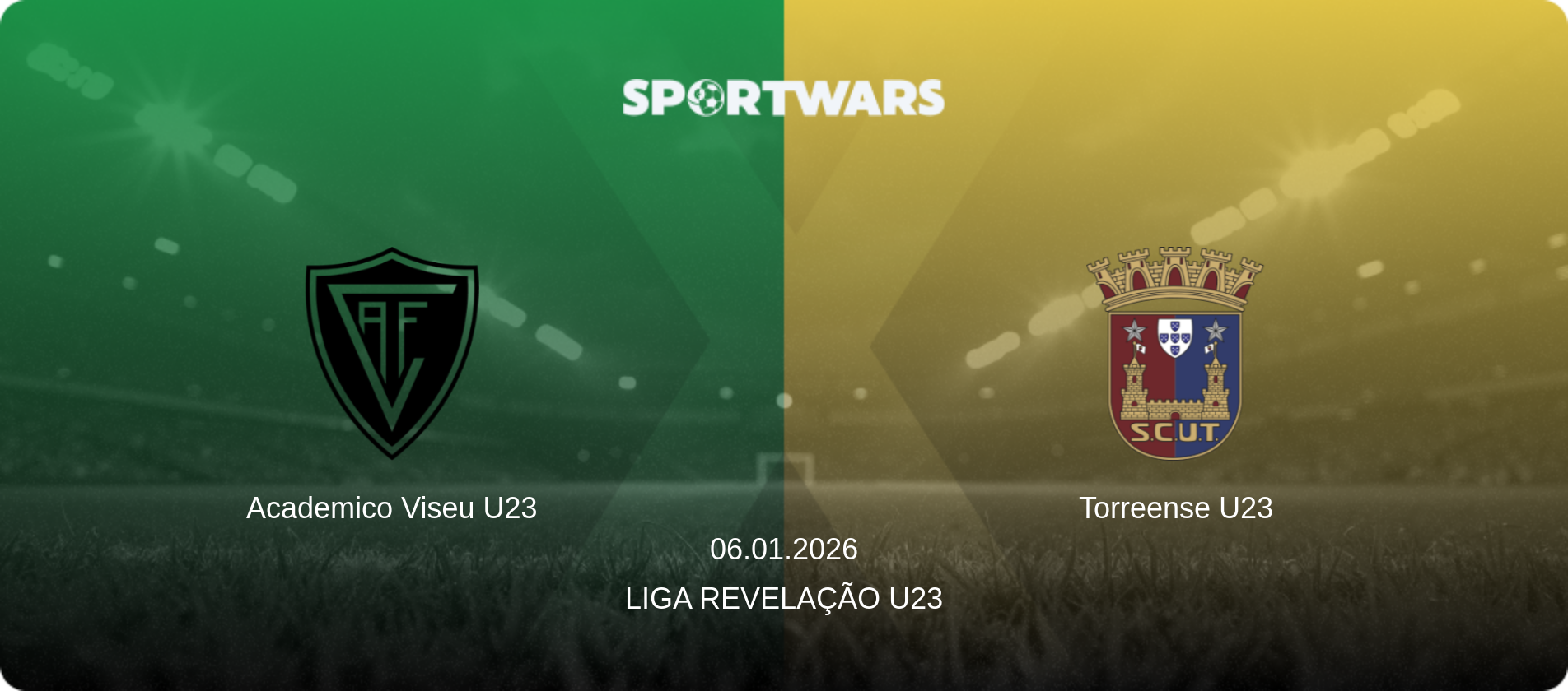 Academico Viseu U23 — Torreense U23, 06.01.2026 — Liga Revelação U23 (match preview)