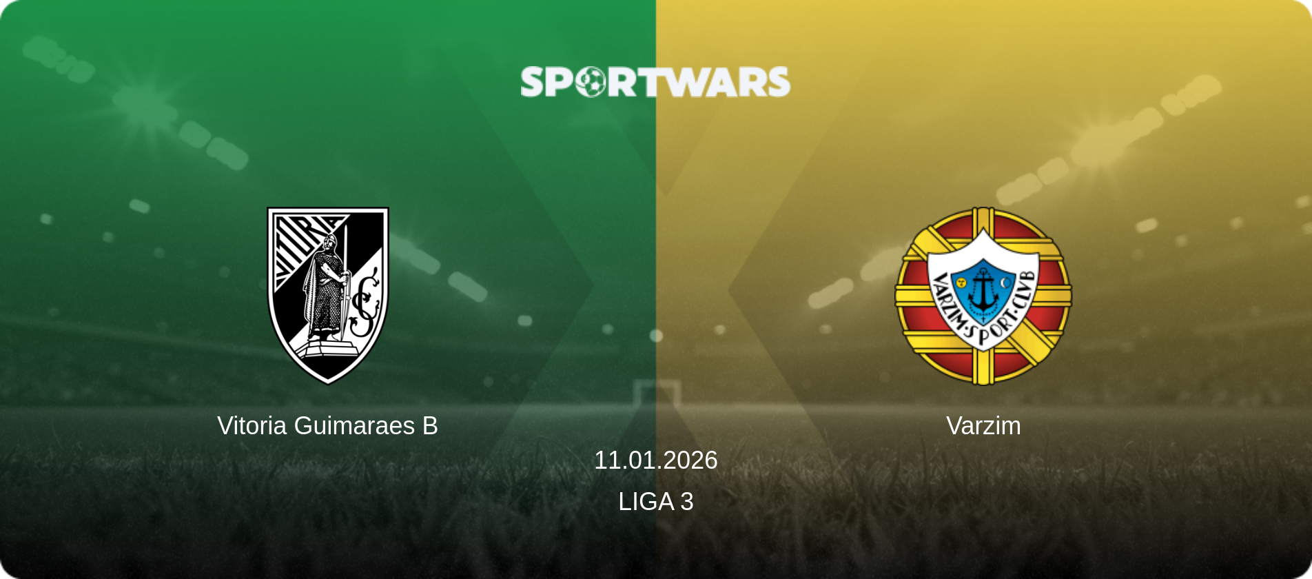 Vitoria Guimaraes B — Varzim, 11.01.2026 — Liga 3 (match preview)