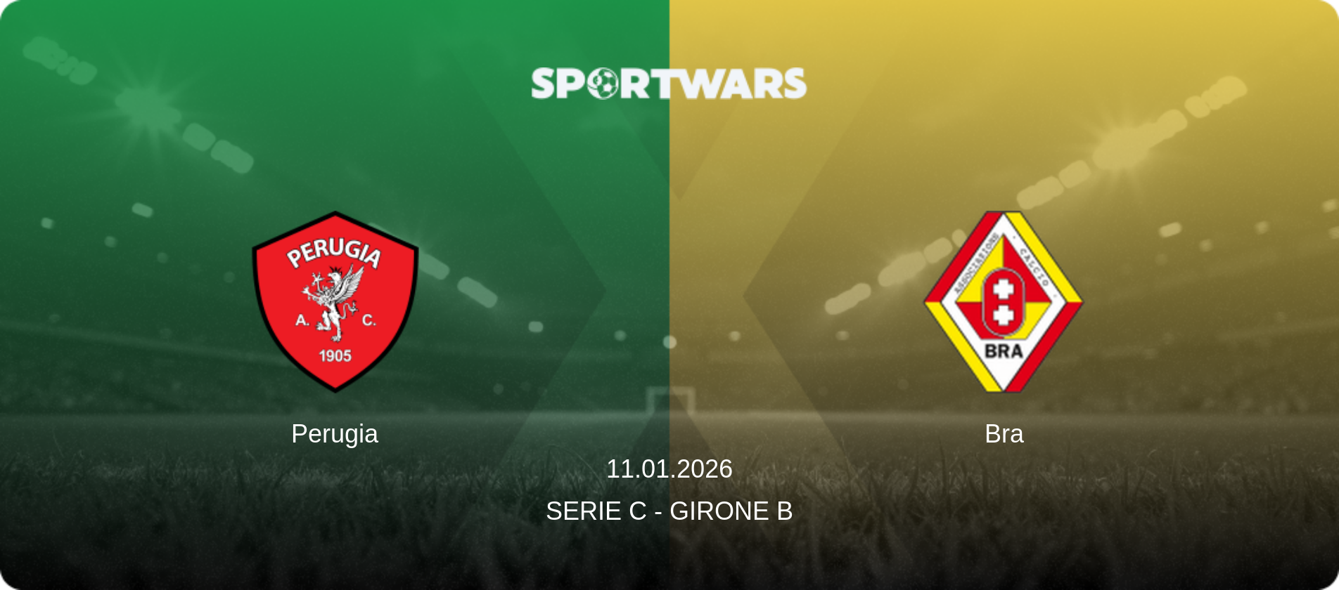 Perugia — Bra, 11.01.2026 — Serie C - Girone B (match preview)