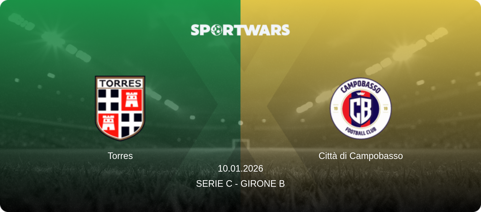 Torres — Città di Campobasso, 10.01.2026 — Serie C - Girone B (match preview)