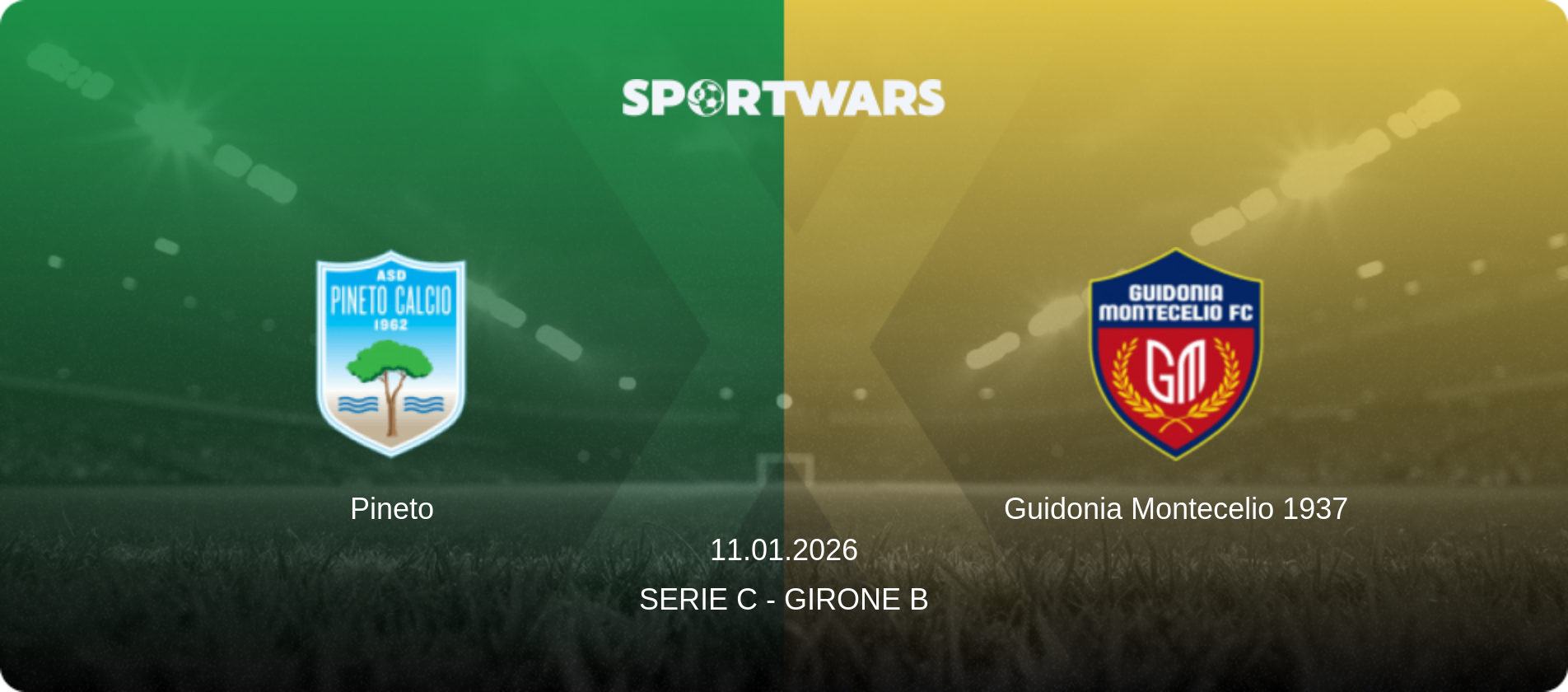 Pineto — Guidonia Montecelio 1937, 11.01.2026 — Serie C - Girone B (match preview)