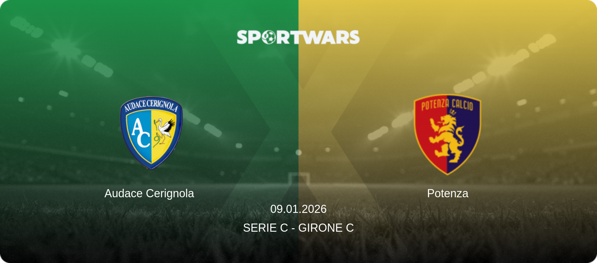 Audace Cerignola — Potenza, 09.01.2026 — Serie C - Girone C (match preview)