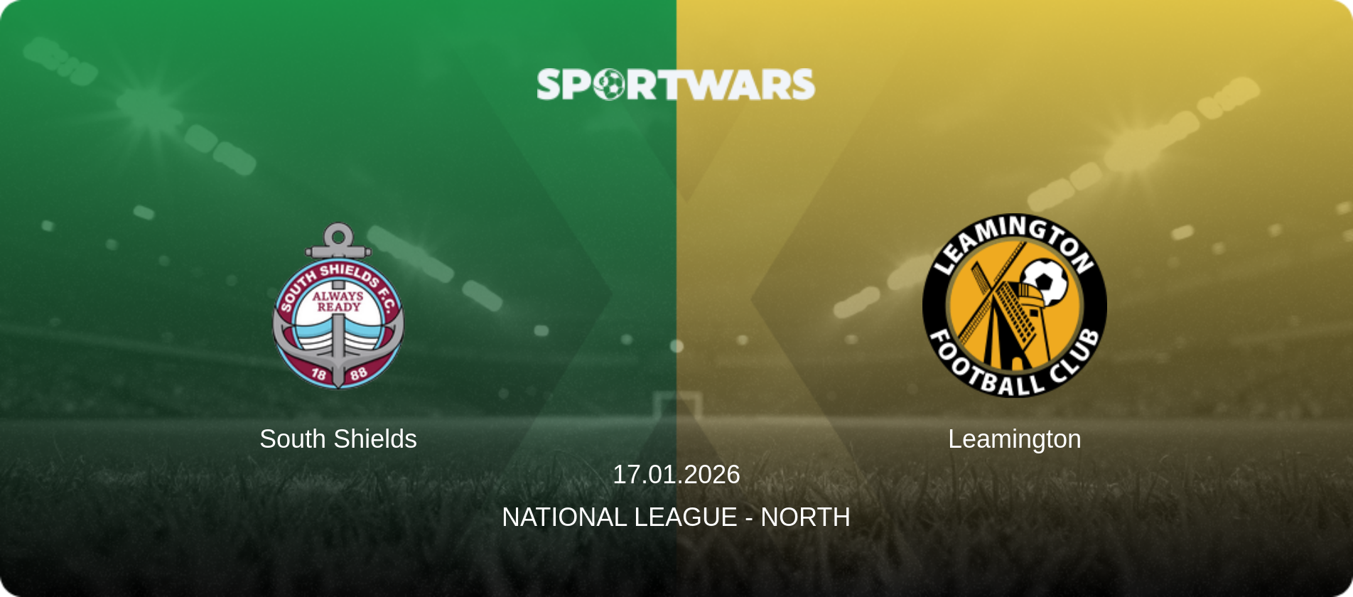 South Shields — Leamington, 17.01.2026 — National League - North (match preview)