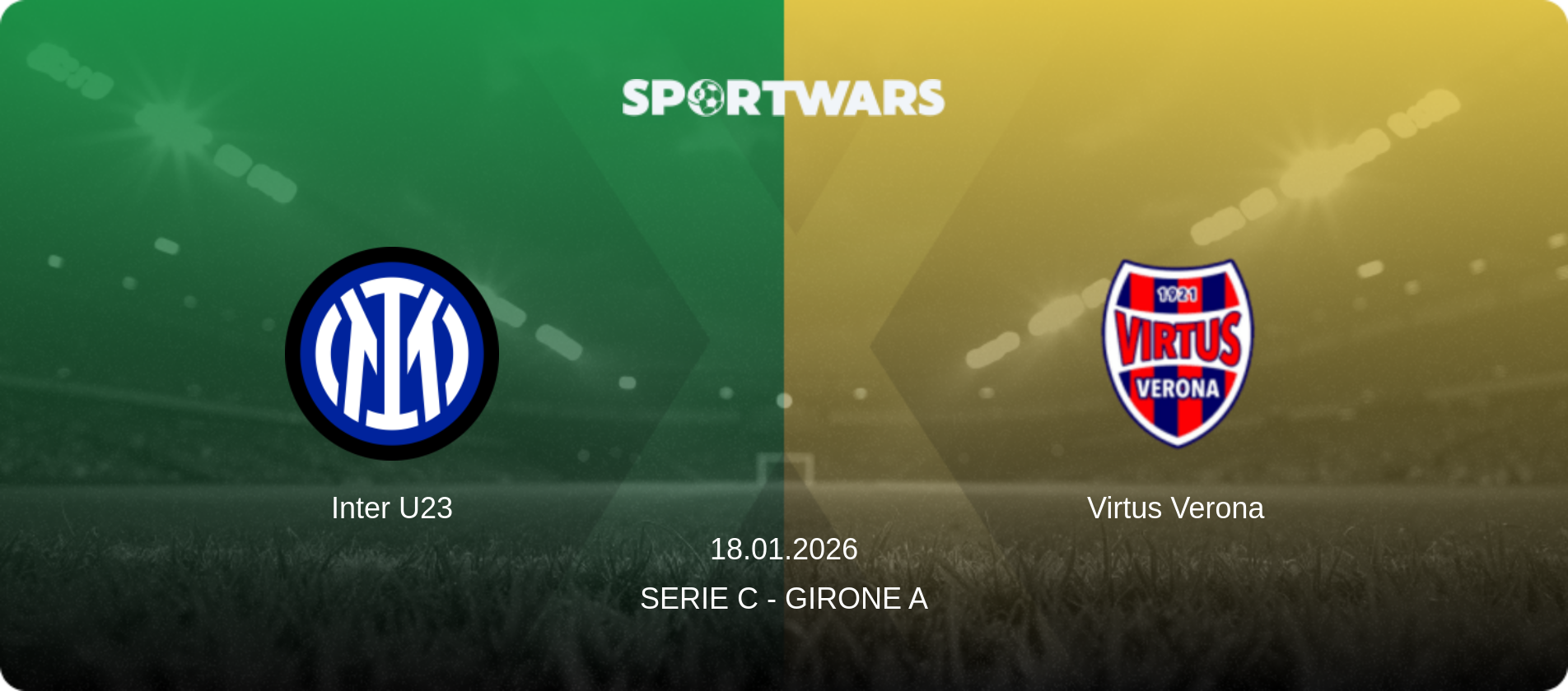 Inter U23 — Virtus Verona, 18.01.2026 — Serie C - Girone A (match preview)