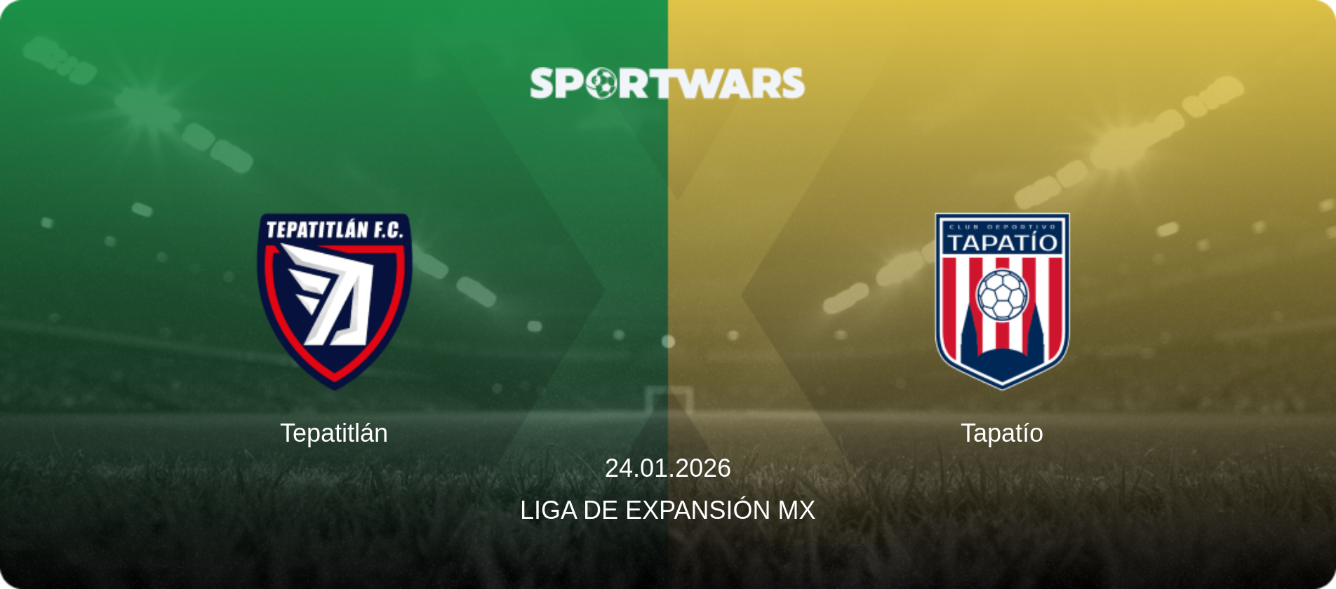 Tepatitlán — Tapatío, 24.01.2026 — Liga de Expansión MX (match preview)