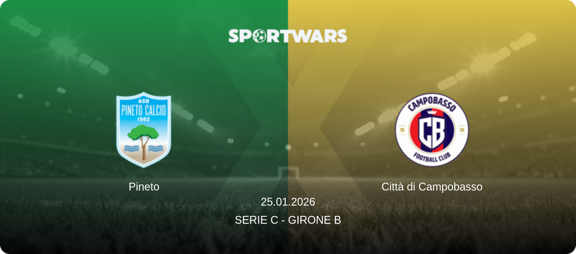 Pineto — Città di Campobasso, 25.01.2026 — Serie C - Girone B (match preview)