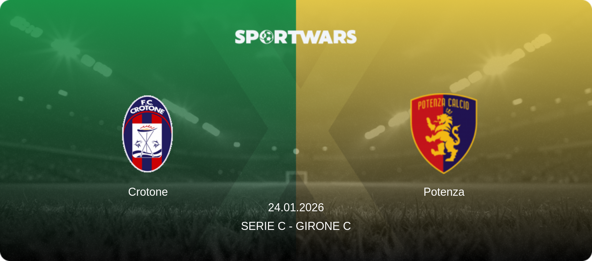 Crotone — Potenza, 24.01.2026 — Serie C - Girone C (match preview)