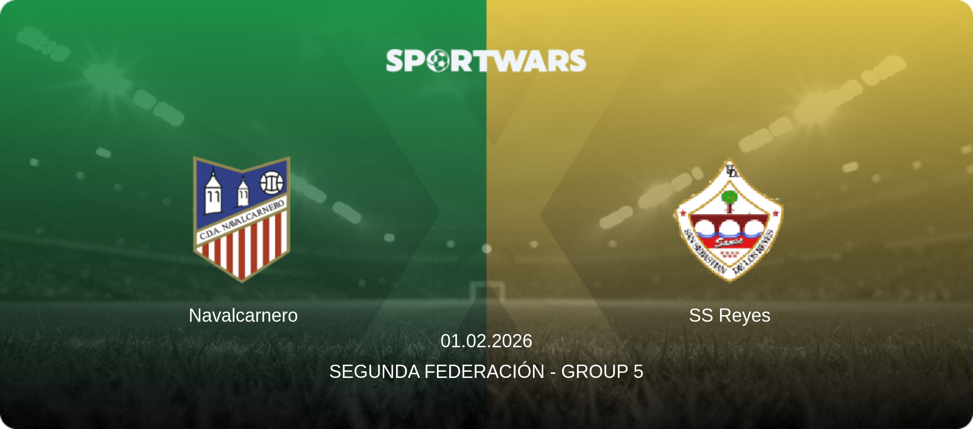 Navalcarnero — SS Reyes, 01.02.2026 — Segunda Federación - Group 5 (match preview)