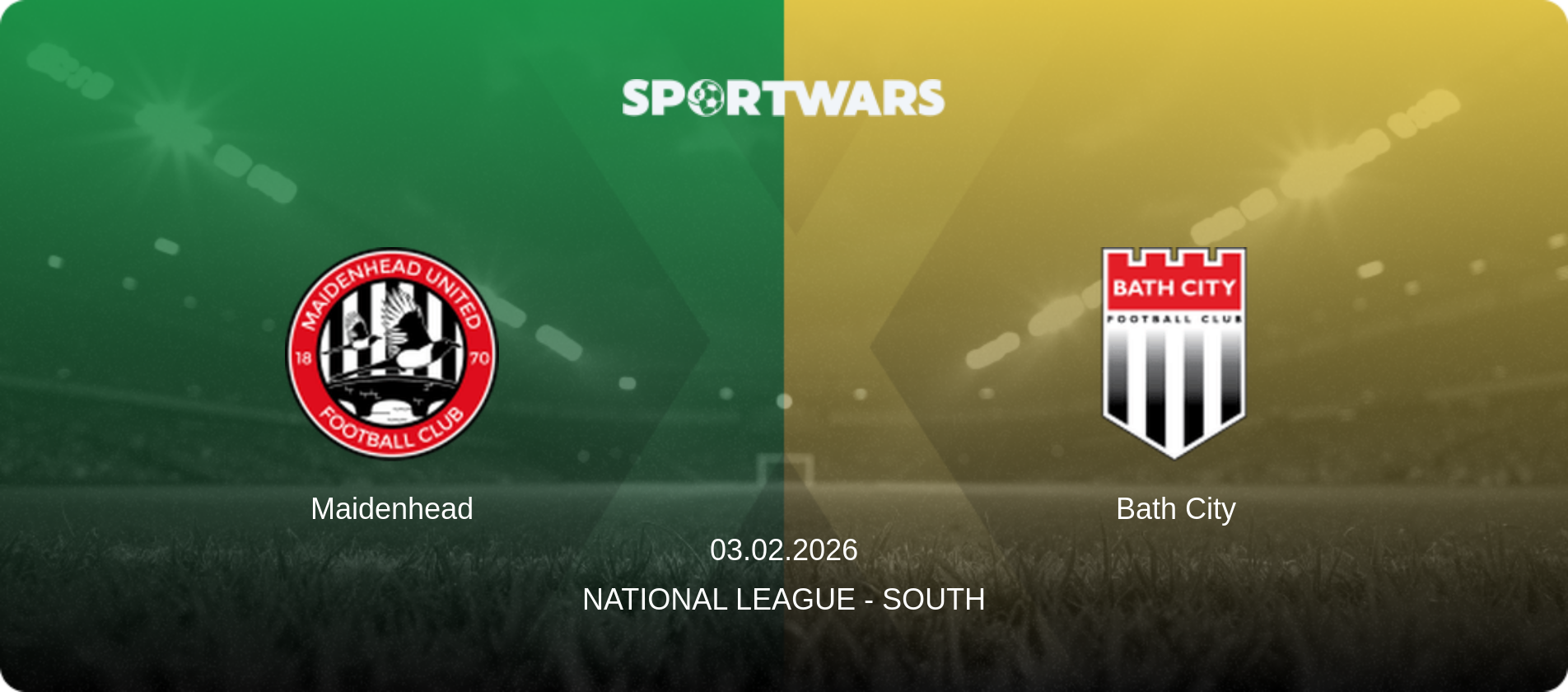 Maidenhead — Bath City, 03.02.2026 — National League - South (match preview)