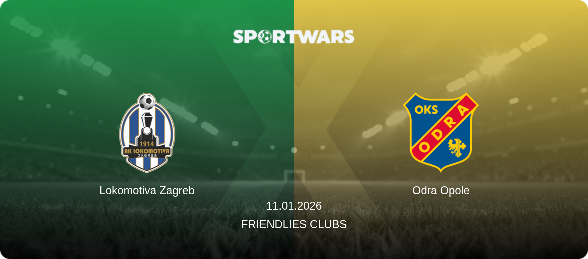 Lokomotiva Zagreb — Odra Opole, 11.01.2026 — Friendlies Clubs (match preview)