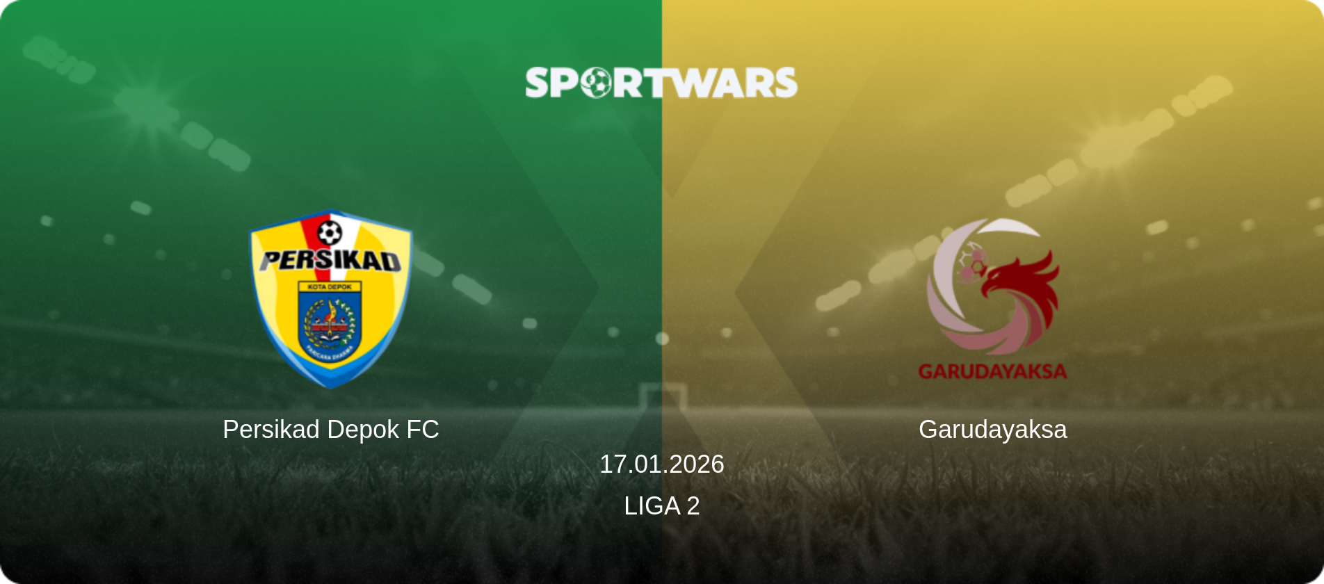Persikad Depok FC — Garudayaksa, 17.01.2026 — Liga 2 (match preview)