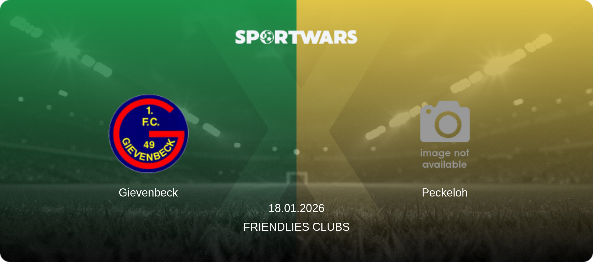 Gievenbeck — Peckeloh, 18.01.2026 — Friendlies Clubs (match preview)