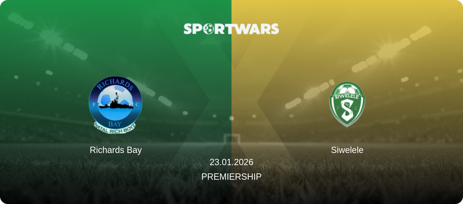 Richards Bay — Siwelele, 23.01.2026 — Premiership (match preview)