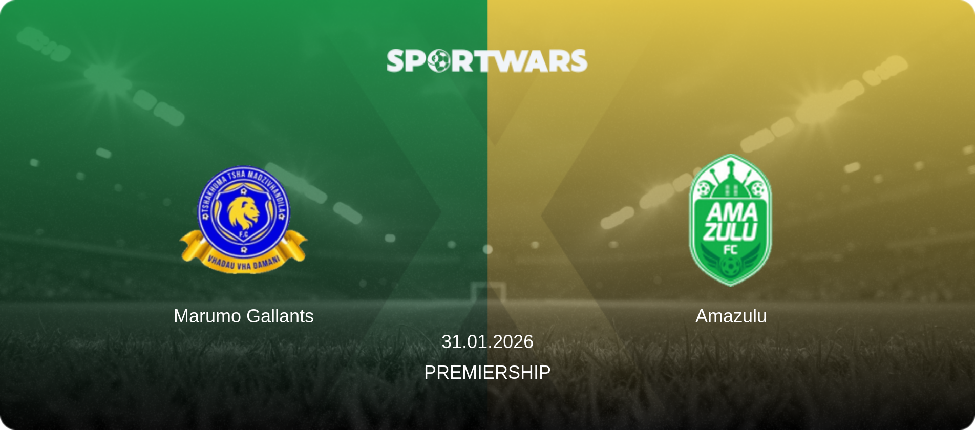 Marumo Gallants — Amazulu, 31.01.2026 — Premiership (match preview)
