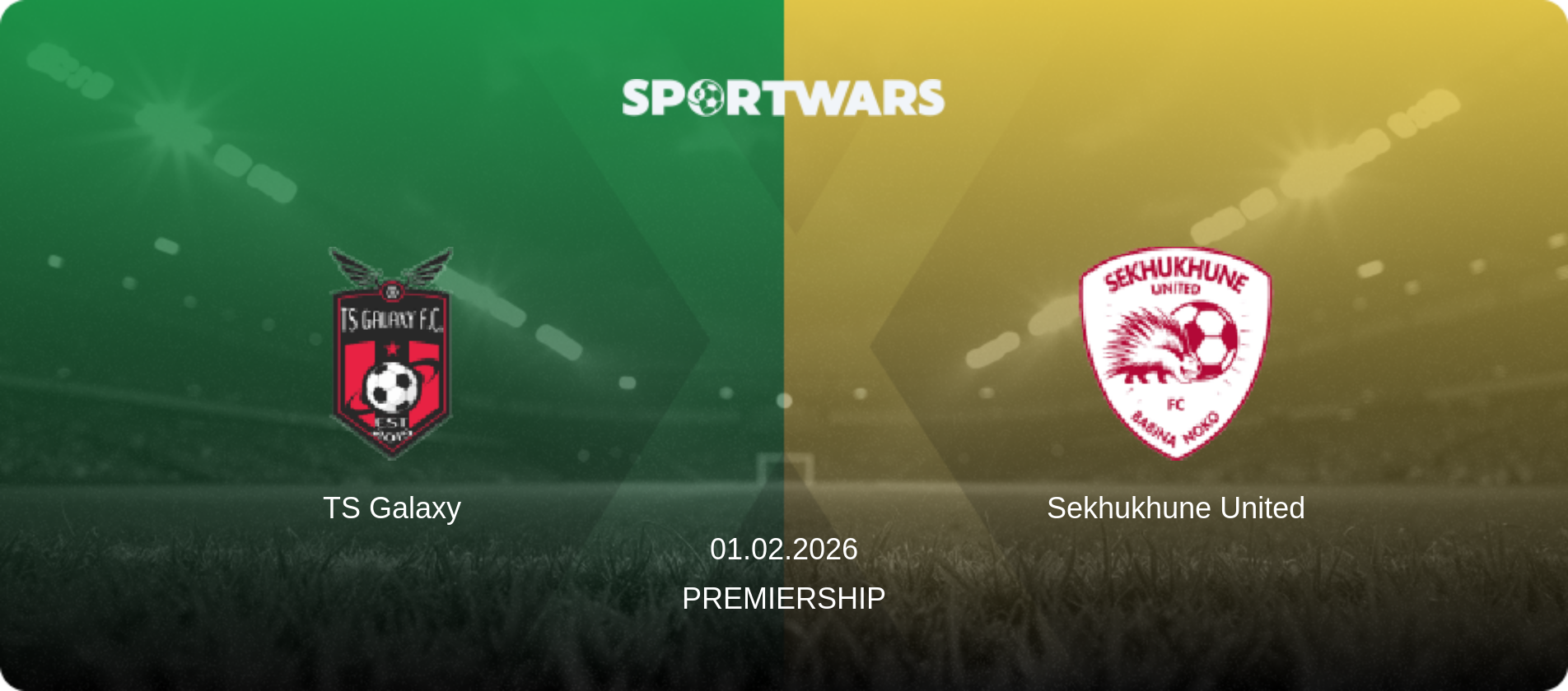 TS Galaxy — Sekhukhune United, 01.02.2026 — Premiership (match preview)