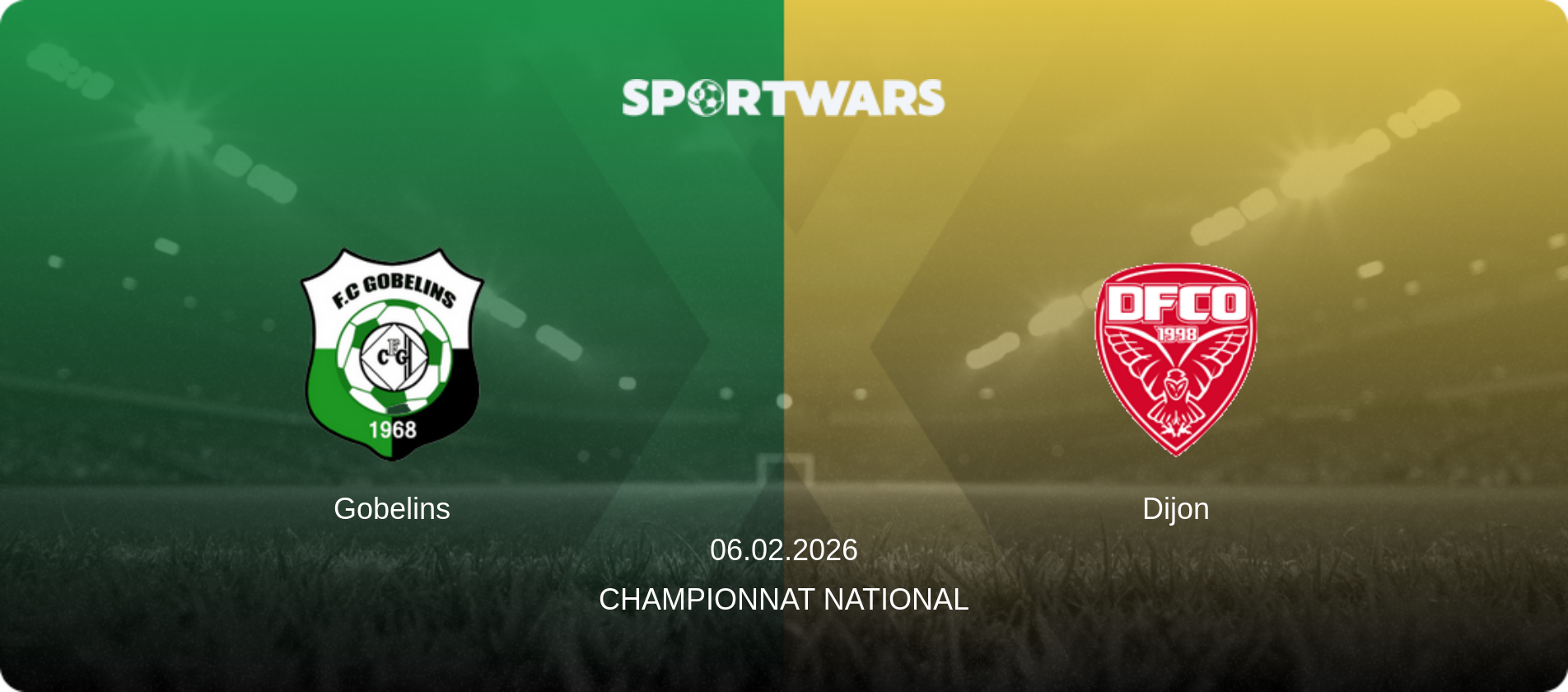 Gobelins — Dijon, 06.02.2026 — Championnat National (match preview)