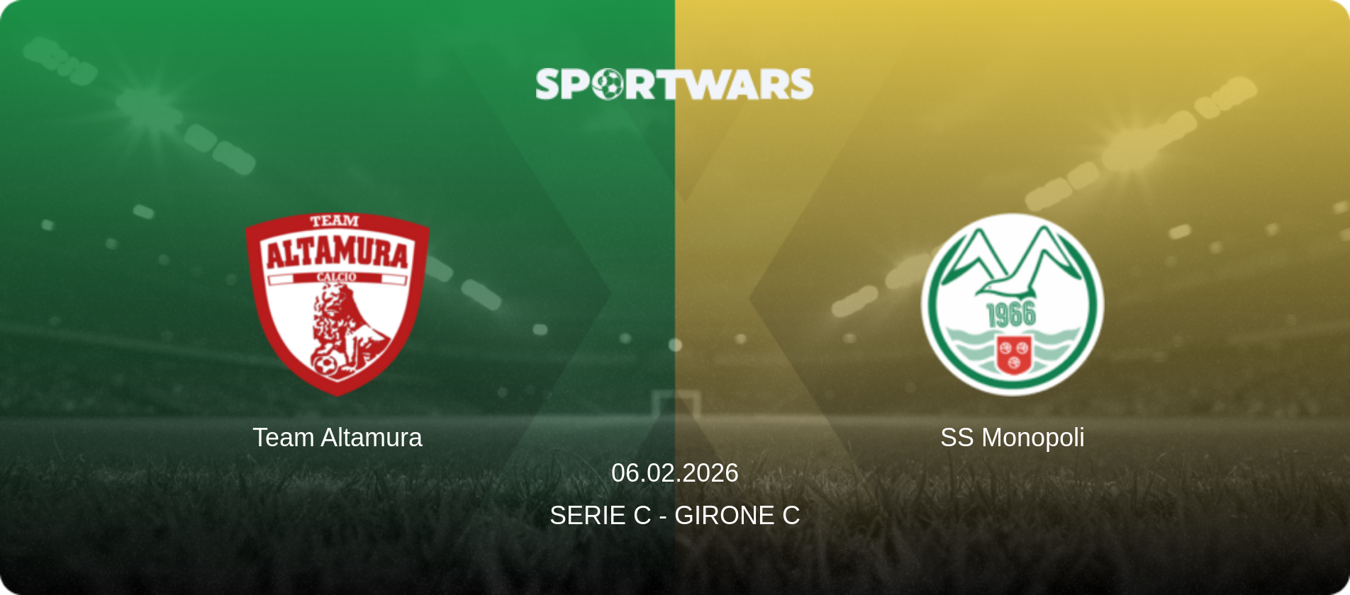 Team Altamura — SS Monopoli, 06.02.2026 — Serie C - Girone C (match preview)