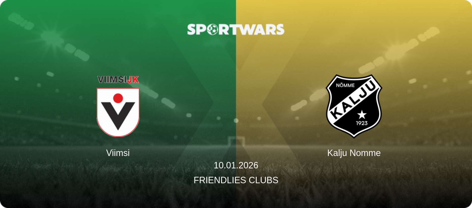 Viimsi — Kalju Nomme, 10.01.2026 — Friendlies Clubs (match preview)