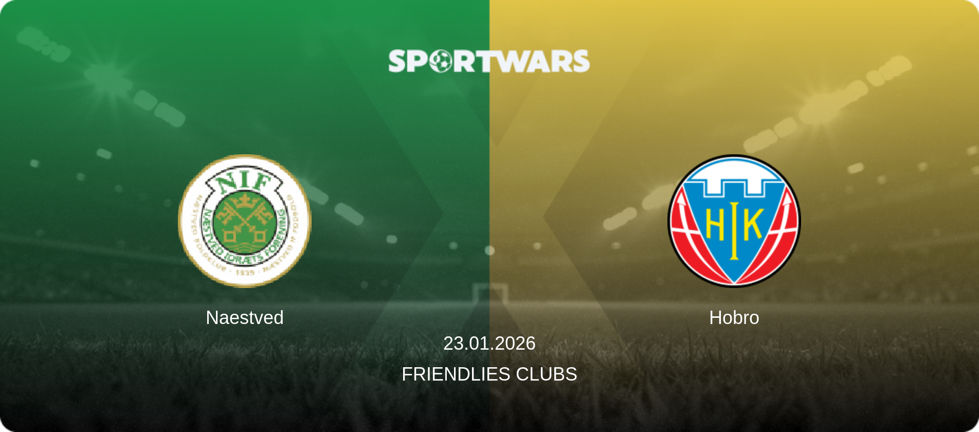 Naestved — Hvidovre, 23.01.2026 — Friendlies Clubs (match preview)