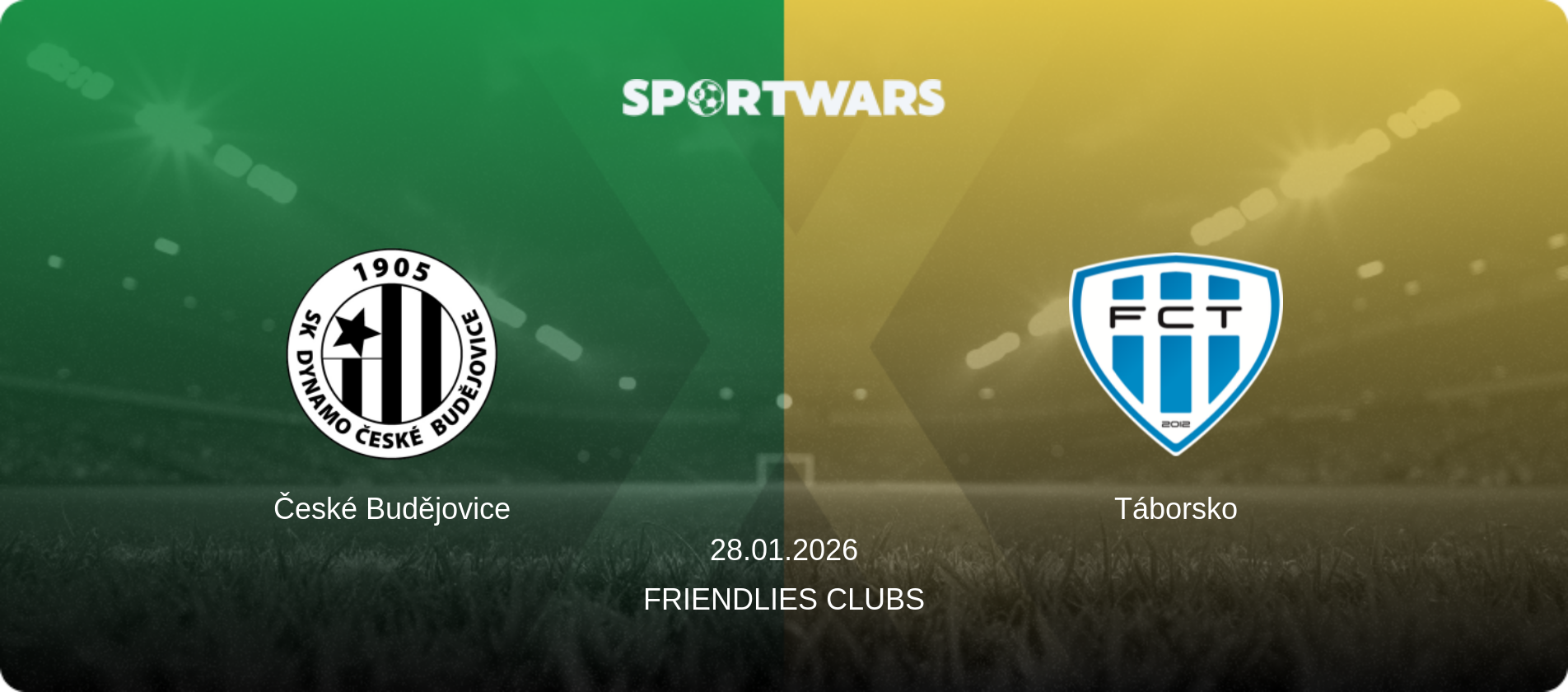 České Budějovice — Táborsko, 28.01.2026 — Friendlies Clubs (match preview)