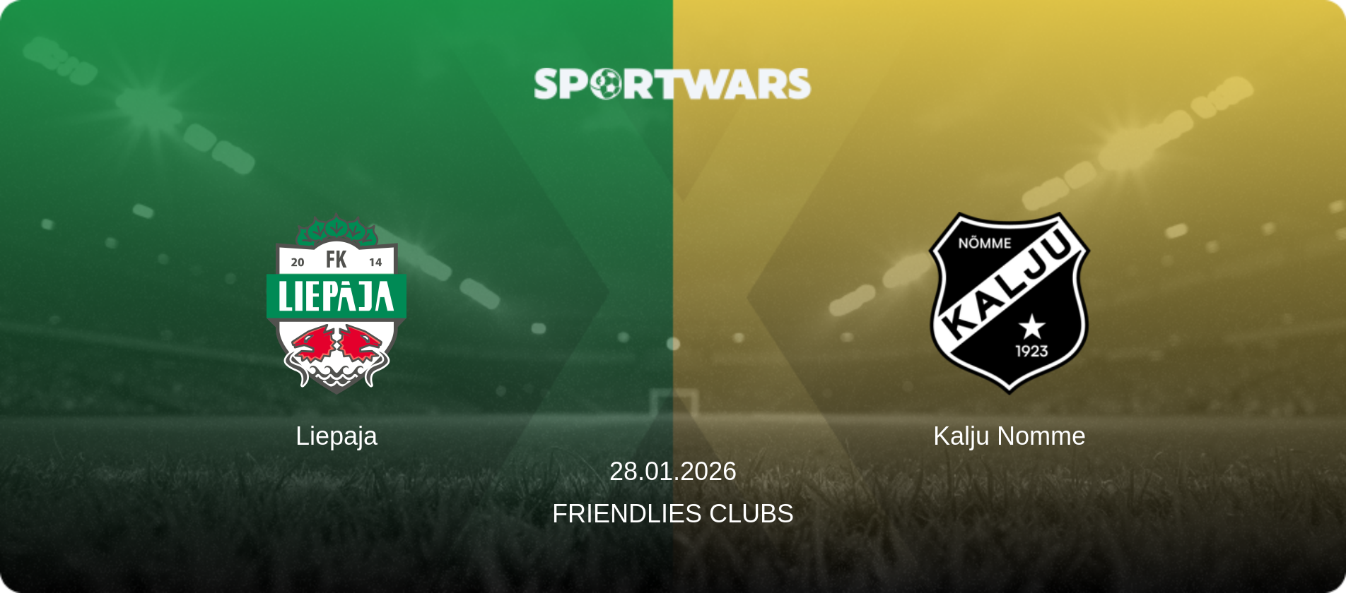 Liepaja — Kalju Nomme, 28.01.2026 — Friendlies Clubs (match preview)