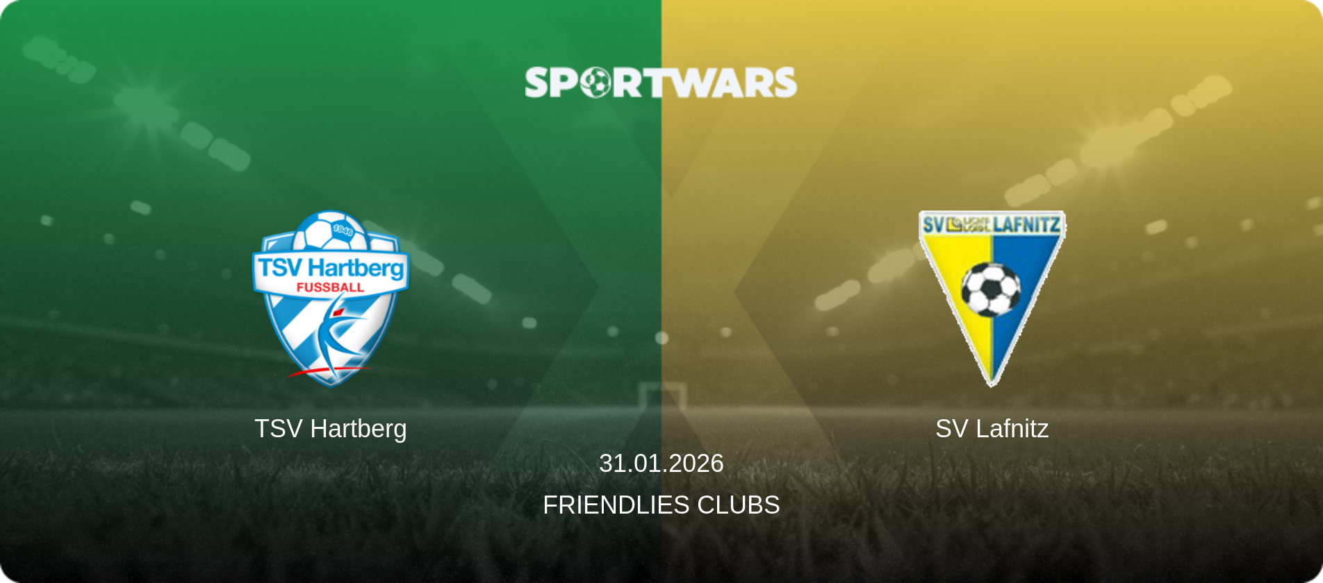 TSV Hartberg — SV Lafnitz, 31.01.2026 — Friendlies Clubs (match preview)