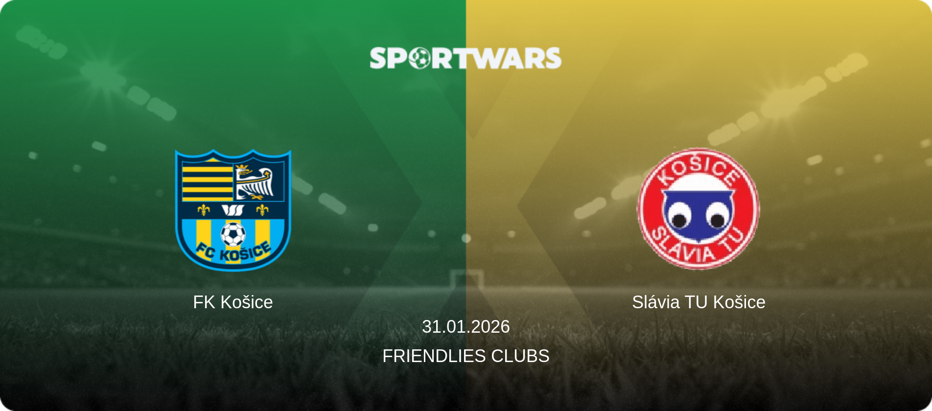 FK Košice — Slávia TU Košice, 31.01.2026 — Friendlies Clubs (match preview)