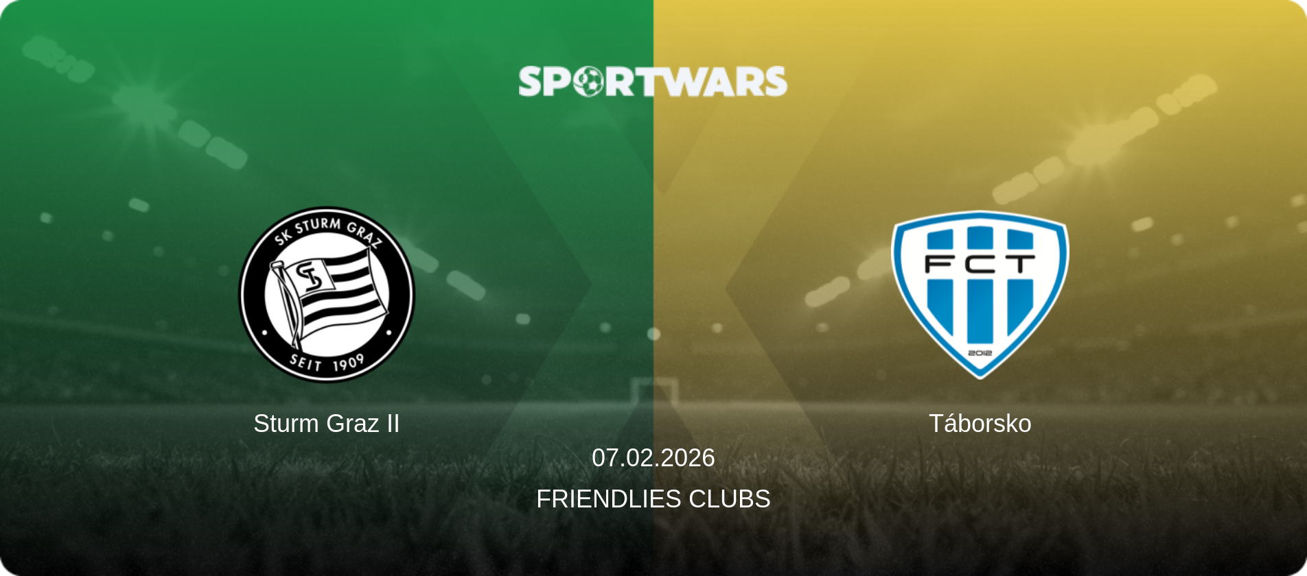 Sturm Graz II — Táborsko, 07.02.2026 — Friendlies Clubs (match preview)