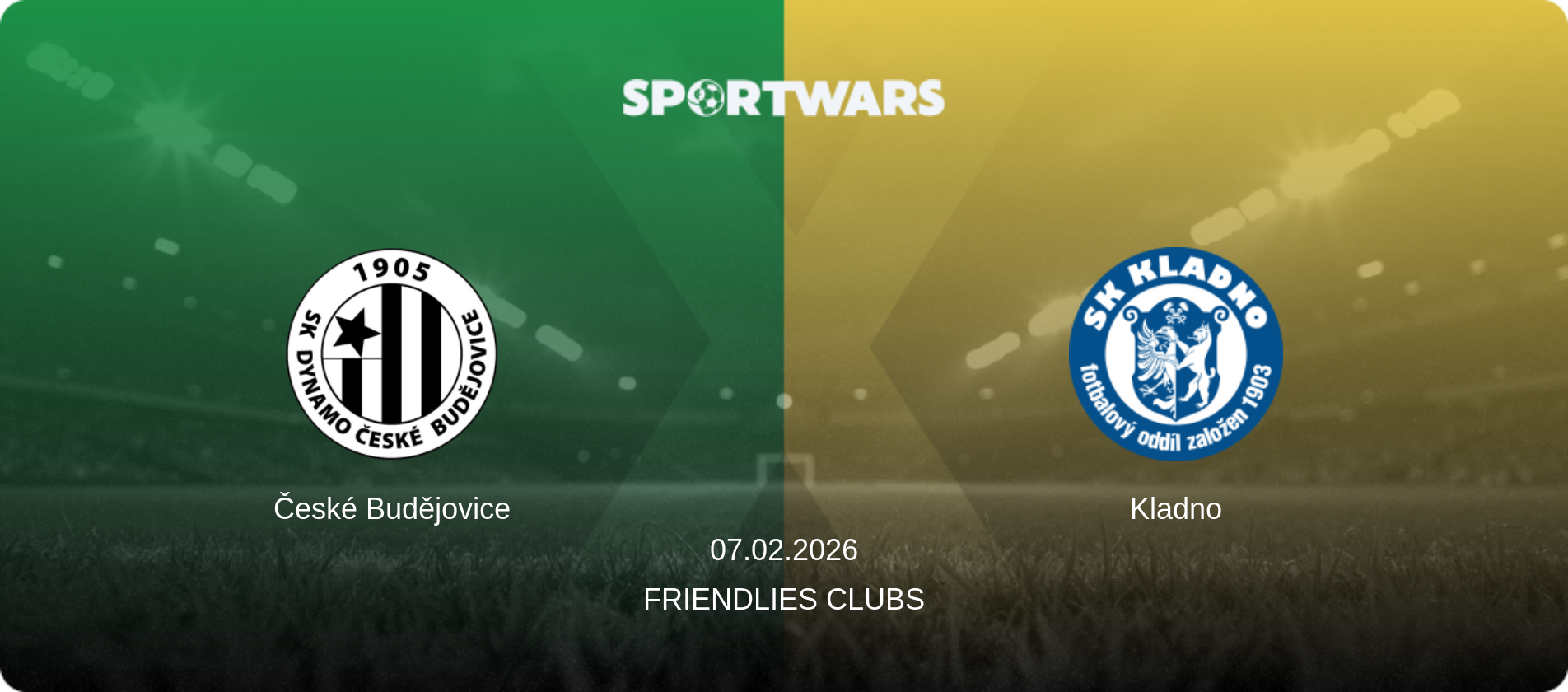 České Budějovice — Kladno, 07.02.2026 — Friendlies Clubs (match preview)
